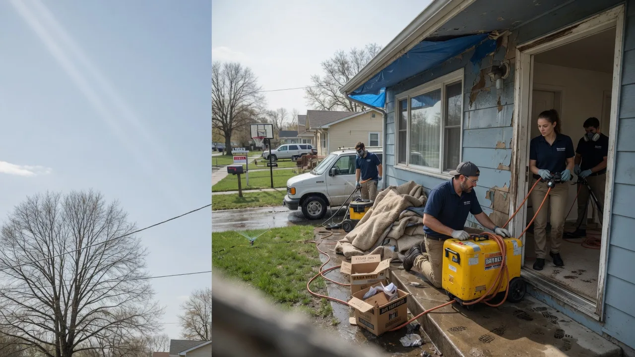 Basement Flood Cleanup in Hardin, MO near me